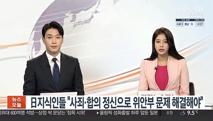 日지식인들 "사죄·합의 정신으로 위안부문제 해결해야"