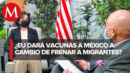 Frenar la migración “también es tarea de los empresarios”: Roberta Jacobson