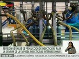 ARAGUA | Empresa Inica produce 1 millón 600 mil kL de insumos químicos necesarios en la siembra de diferentes rubros