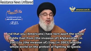 Nasrallah: CIA Director demanded release of top al-Qaeda leader (Yemen leaks)