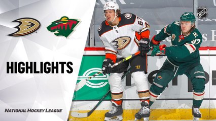 Ducks @ Wild 3/24/21 | NHL Highlights