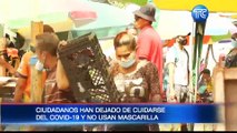 Cientos de personas dejaron de cuidarse contra el covid-19 en Guayaquil