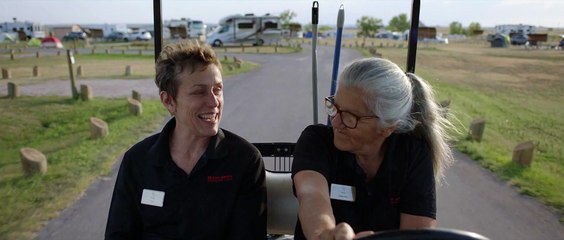 Nomadland Movie Clip - The Badlands Spa