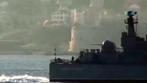 Kriz çıkaran Rus gemisi Boğaz'da