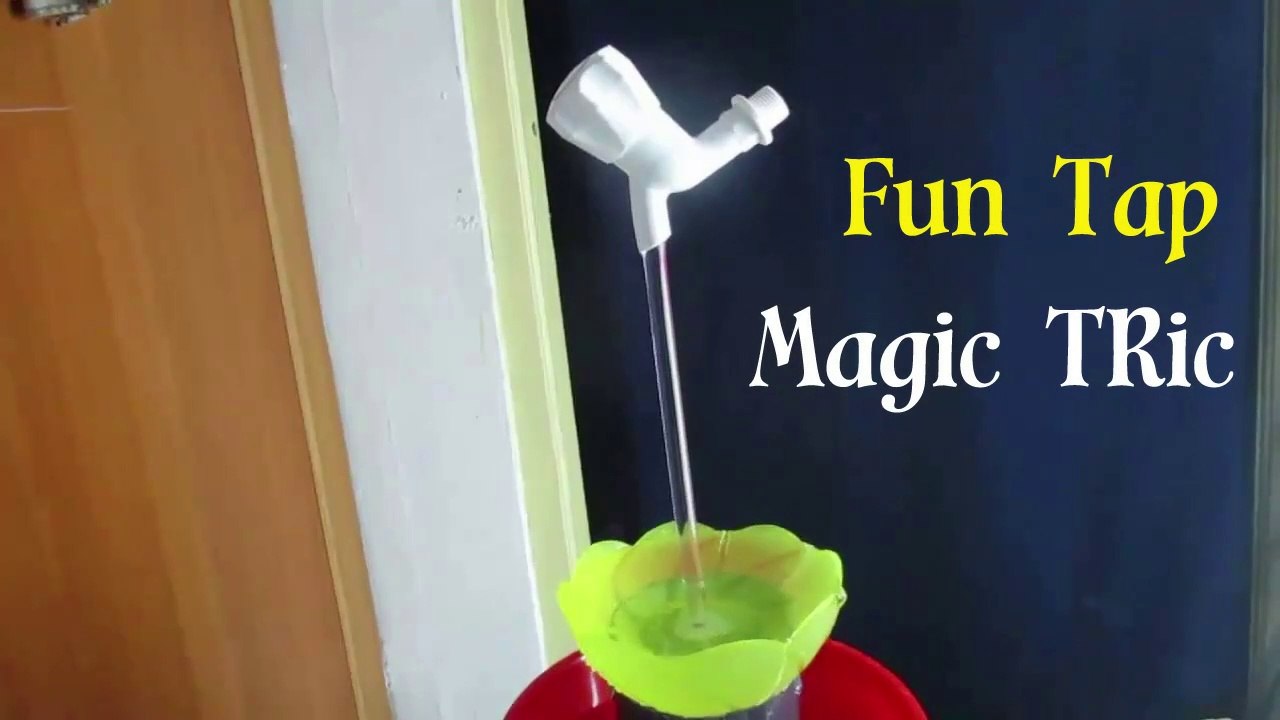 DIY Magic Tap Water Fountain | How to Make A Magic Tap Fountain At Home | Water Fountain Ideas