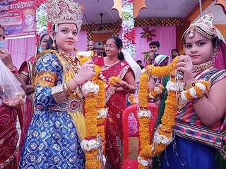 भगवान श्री कृष्ण ने रुक्मणी के साथ या विवाह, मंत्रमुग्ध हुए श्रोता