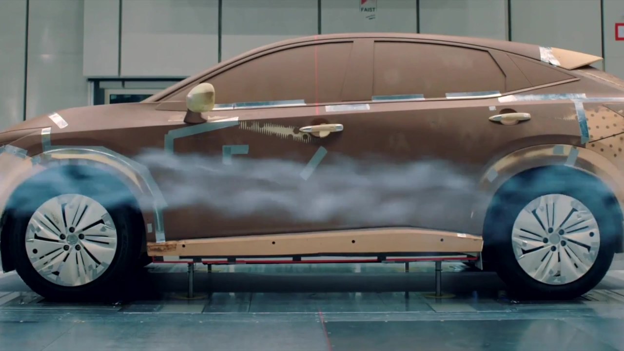 Effiziente Eleganz - Nissan Ariya mit erstaunlicher Aerodynamik