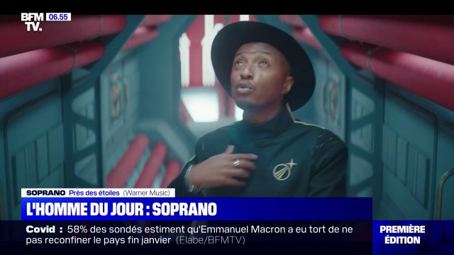 Soprano rend hommage aux années 80 dans son nouveau clip Près des étoiles