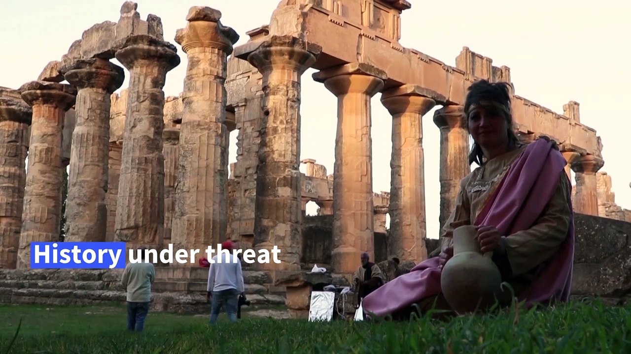 Bulldozers and looting threaten Libya's ancient treasures