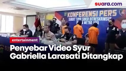 Penyebar Video Syur 14 Detik Milik Gabriella Larasati Sudah Ditangkap Polisi