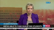 NSFAS able to fund qualifying students