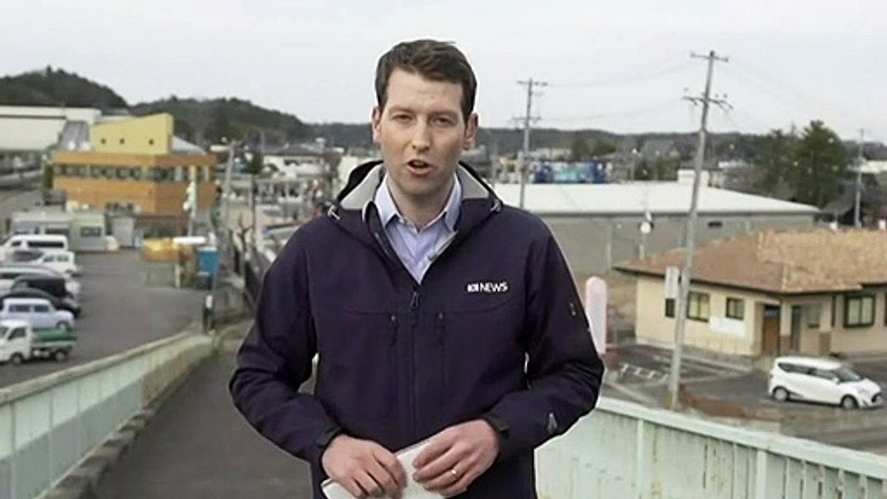 The Tokyo Olympic torch relay underway in Japan