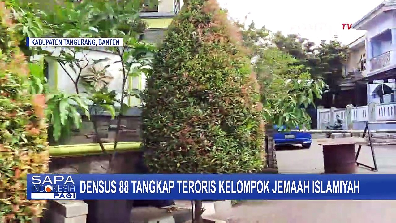 Densus 88 Tangkap Terduga Teroris Kelompok Jamaah Islamiyah di Tangerang!