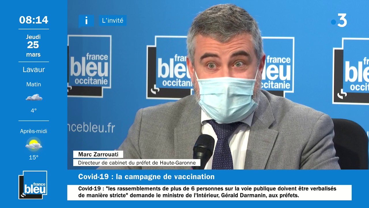 Marc Zarrouati, directeur de cabinet du préfet de Haute-Garonne