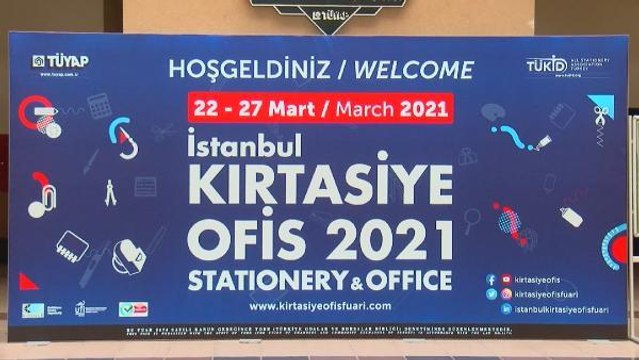 İSTANBUL KIRTASİYE VE OFİS FUARI KORONAVİRÜS TEDBİRLERİYLE TÜYAP'TA DEVAM EDİYOR