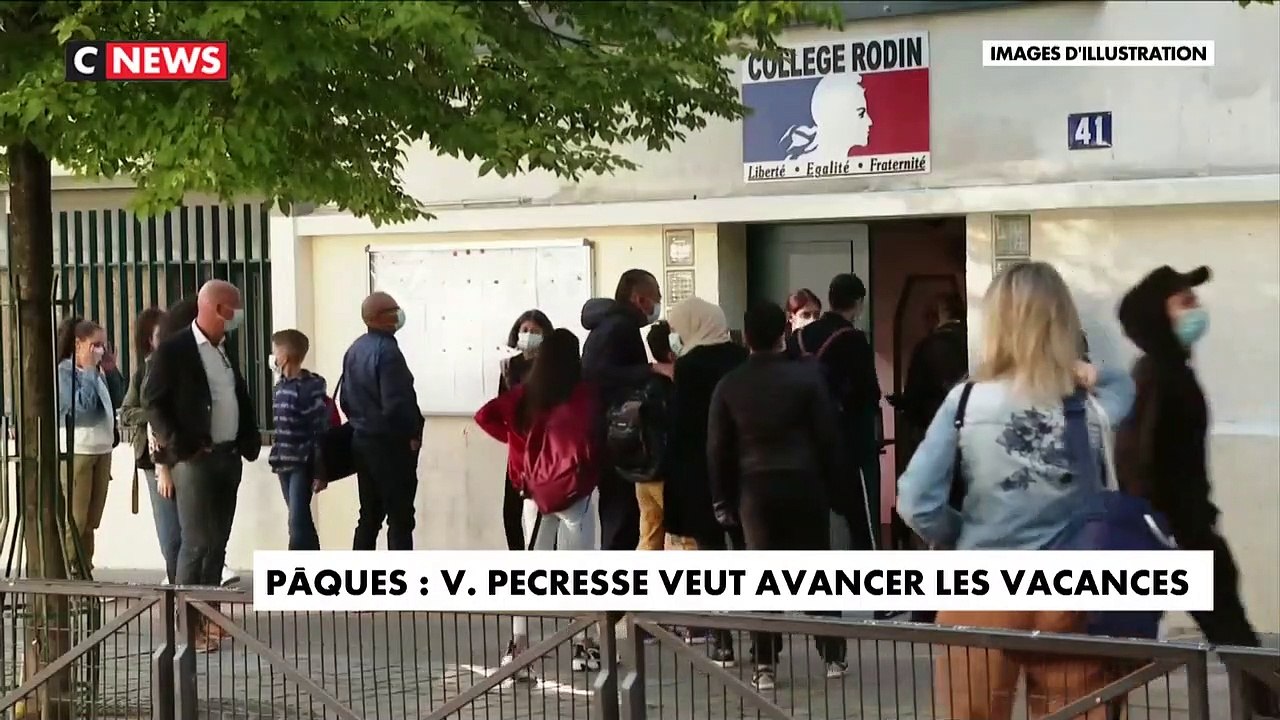 Coronavirus: La présidente de la région Ile-de-France Valérie Pécresse propose d'avancer de deux semaines les vacances de printemps, tandis qu'Anne Hidalgo préfère comme "alternative" l'accélération de la vaccination des enseignants