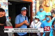 Elecciones 2021: Rafael Santos promete vacunar a todos los peruanos entre julio y diciembre