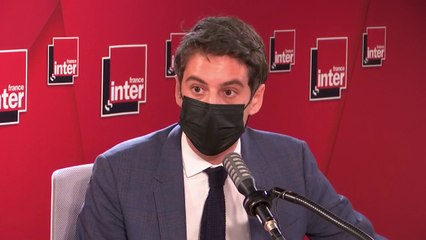 "Quand il y a une augmentation des contaminations dans la société, il y en a aussi à l'école"  (Gabriel Attal)