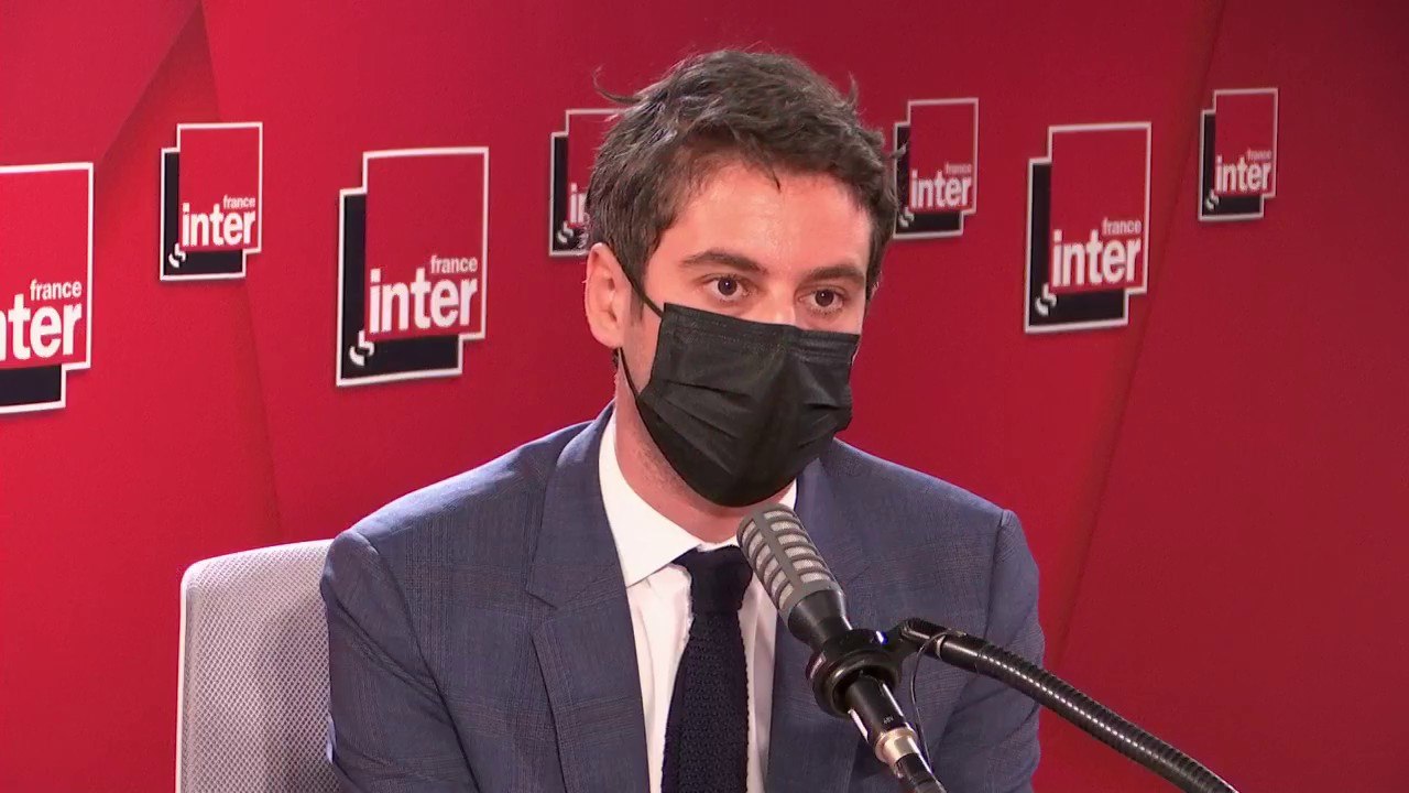 Vaccination prioritaire pour les enseignants ? "Nos priorités, ce sont les personnes âgées ou [celles qui ont] une co-morbidité"(Gabriel Attal)