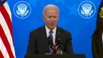 Biden firma un documento para reclamar la igualdad salarial con Megan Rapinoe