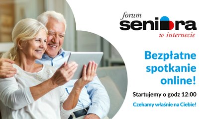 Zapraszamy na II Forum Seniora w internecie [25.03.2021]