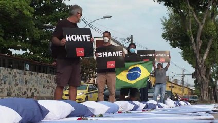 البرازيل تتجاوز عتبة 300 ألف وفاة