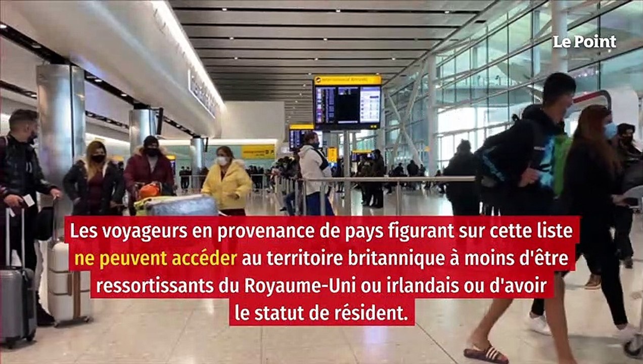 Covid : le Royaume-Uni pourrait placer la France sur sa « liste rouge »