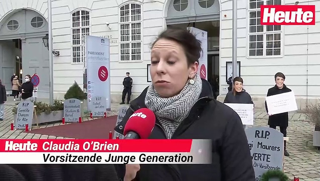 Studenten protestieren gegen 'überzogene' UG-Novelle