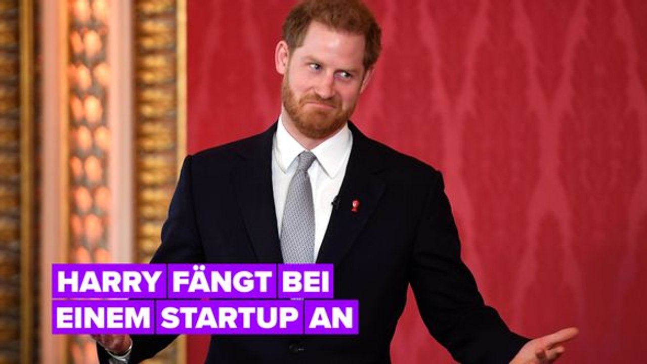 Was über Prinz Harrys erste Stelle bekannt ist