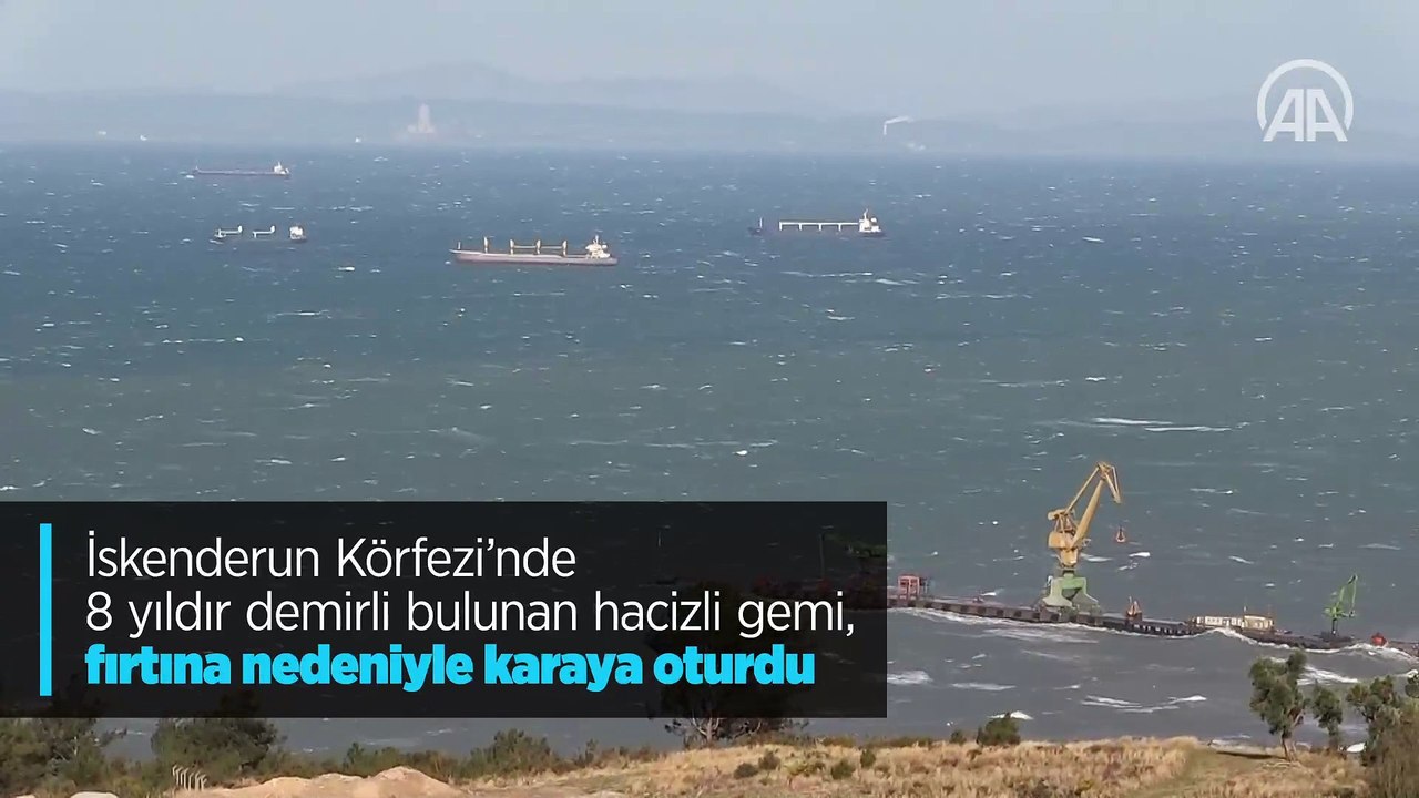 İskenderun Körfezi'nde demirli bulunan hacizli...