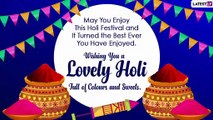 Holi Images, HD Wallpapers, Hike Messages & Telegram Greetings to Celebrate the Festival of Colours
