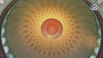 Taksim Meydanı'nda yapımı süren camide sona yaklaşıldı