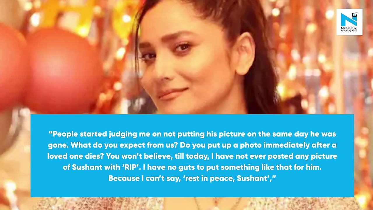 "No guts to post picture of Sushant with 'RIP': Ankita Lokhande