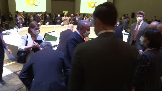 TBMM Başkanı Şentop, Pakistan Milli Meclis Başkanı Kaiser ile görüştü