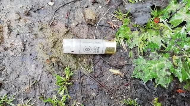 Park halindeki aracı av tüfeği ile delik deşik ettiler