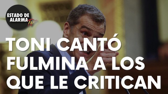 Toni Cantó, alto y claro, fulmina a los que le critican tras su fichaje por Ayuso para Madrid
