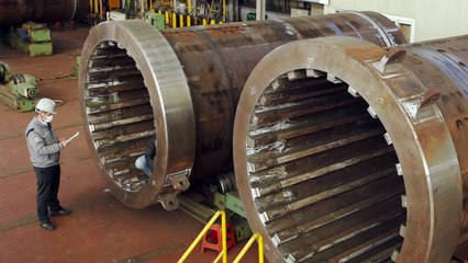 [기업] 두산중공업, 사용후핵연료 저장용기 첫 수출 / YTN