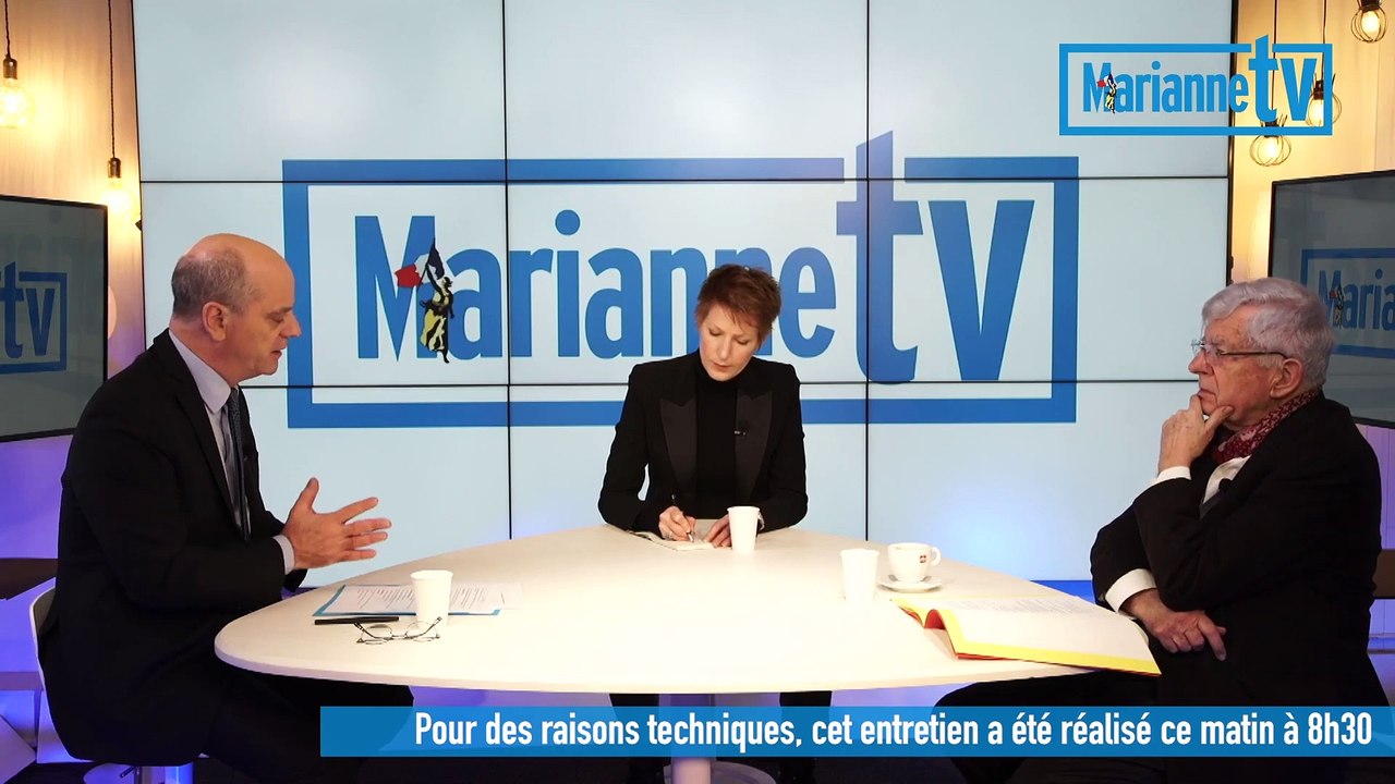 "La République peut-elle survivre à l'épreuve de la peur ?" : avec J-P Chevènement et J-M Blanquer