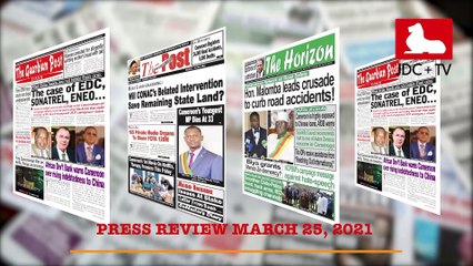 CAMEROONIAN PRESS REVIEW OF MARCH 25, 2021