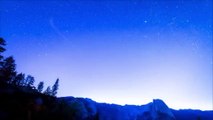 Time Lapse of the Pre-Dawn above Half Dome in Yosemite National Park