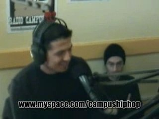 TUNISIANO dans CAMPUS HIP HOP