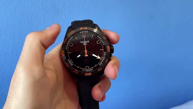 Tissot T-Touch Connect Solar - movimiento de las manillas