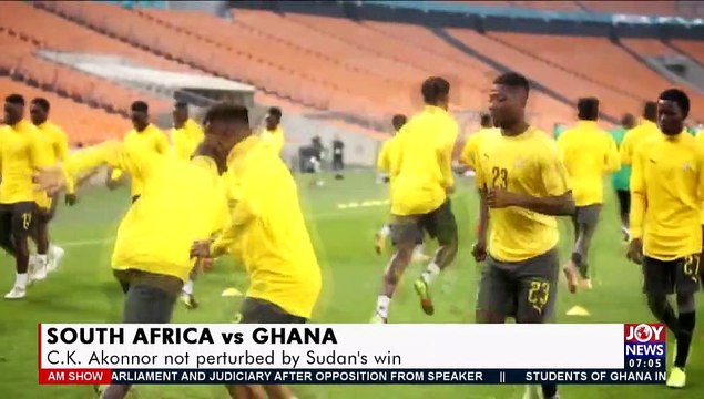 South Africa vs Ghana - AM Sports on JoyNews (24-3-21)