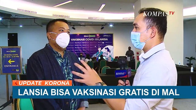 Warga Lansia DKI Jakarta Bisa Vaksinasi Covid-19 Gratis di Mall, Begini Syaratnya