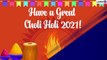 Happy Choti Holi 2021 Greetings and Holika Dahan Messages to Celebrate the Festival of Colours