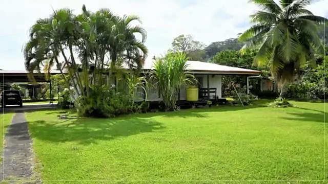A vendre maison F4 sur terrain de 1000m2 à Mataiea (Limite Papara-Proche Marina) - À rénover