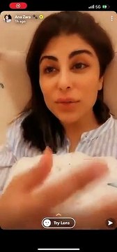 زارا البلوشي تعل انفصالها من زوجها الثاني