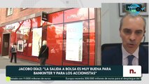 El director financiero de Bankinter señala en NEGOCIOS TV que en 2023 tendrán los mismos beneficios que antes de vender Línea Directa
