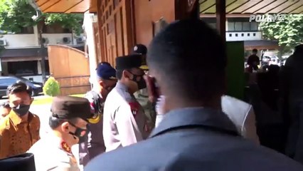 Kaporli Tinjau Vaksinasi & Stadion Manahan Solo Jawa Tengah