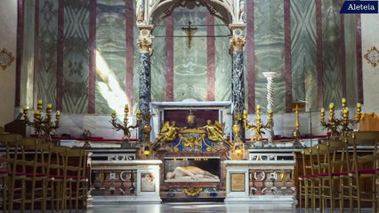 Este lunes santo visita la Basílica de santa Cecilia